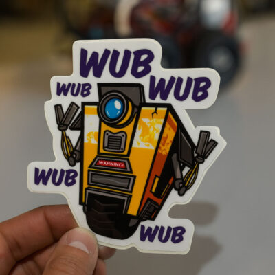 Die cut stickers